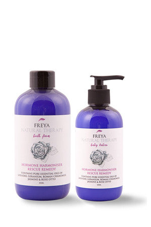 Hormone Harmoniser Bath Foam and Body Lotion gift set